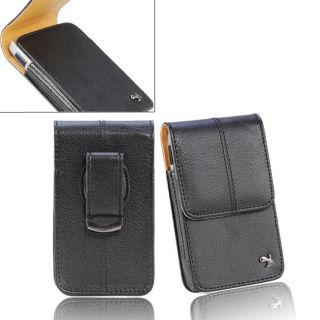 Luxmo #5 Vertical Leather Pouch for Samsung Replenish/ M580