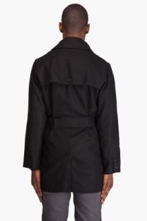 Bscott Removable Shawl Collared Coat for men