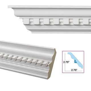 Dentil 3.9 inch Crown Molding Today $124.99