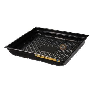 Justrite 28718 Spill Tray, 5 1/2 In. H, 37 3/4 In. L