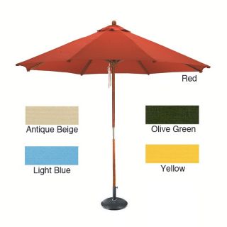Lauren & Co Round Wood Market Umbrella with Stand (9) Today $156.99