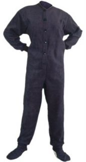 Micro polar Fleece Adult Footed Pajamas w/ Drop seat (202) Clothing