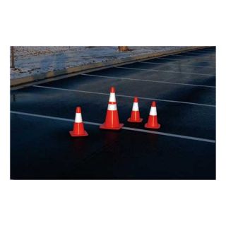 Jackson Safety 3008307 Traffic Cone, 36 In.Red/Orange