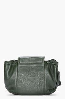 See by Chloé Dark Green Leather Cherry Crossbody Bag for women