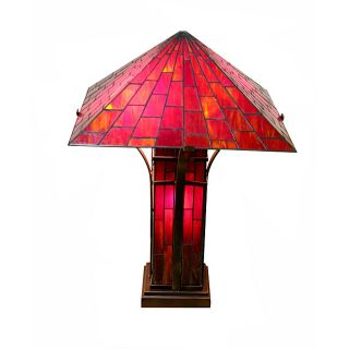 Tiffany style Mission Double Lite Table Lamp Today $159.99 4.1 (11