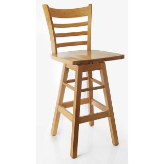 Swivel Ladder Natural Barstool Today $137.49