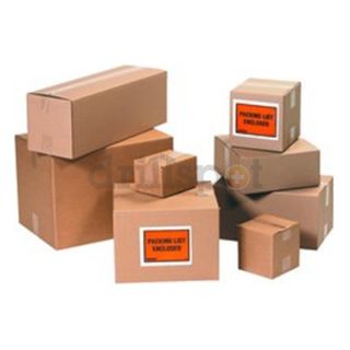 Box Partners 864 8 x 6 x 4 ECT 32 Kraft Corrugated Box, Pack of 25