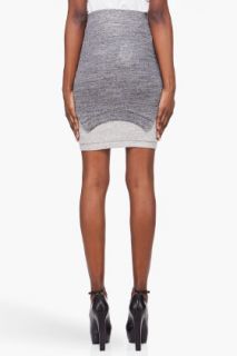 3.1 Phillip Lim Charcoal Sweatshirt Skirt for women