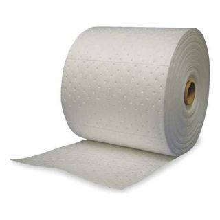 Spc OP15 P Absorbent Roll, 15 In. W, White, 24 gal.