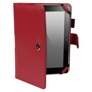 BasAcc Red Leather Case for  Kindle Fire HD 8.9 inch