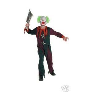 Zombie Clown Scary Costume Medium 7 10 NWT Clothing