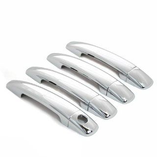 Mirror Chrome Side Door Handle Covers Trims for 06 10 Peugeot 207 08