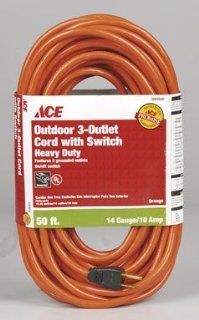 Ace In Line Switch Outdoor Extension Cord (OPJTW43OR50XTTS)   