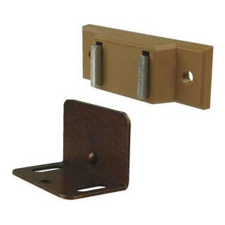 Approved Vendor 4FCW6 Cabinet Catch, Tan, Catch L 1 31/32 In