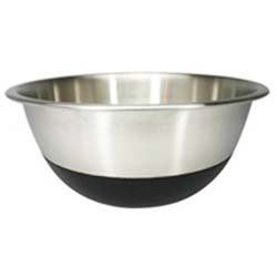 Amco Stainless Steel Mixing Bowl with Non Skid Silicone