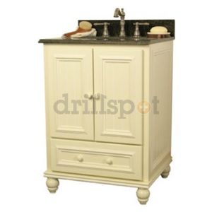 Foremost Groups Inc NPRFA2421 24" x 21" White 2 Door Vanity