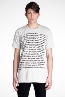 Rick Owens DRKSHDW Text T shirt for women