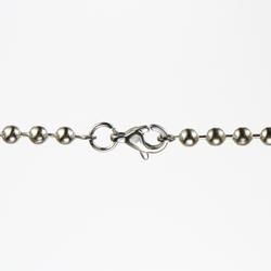Mens Tungsten Carbide Large Engravable Dog Tag Necklace