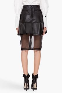 Givenchy Faux Leather Skirt for women