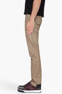 G Star Beige Comic 5620 Tapered Trousers for men