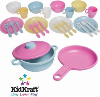 Kid Kraft 27 piece Pastel Cookware Set