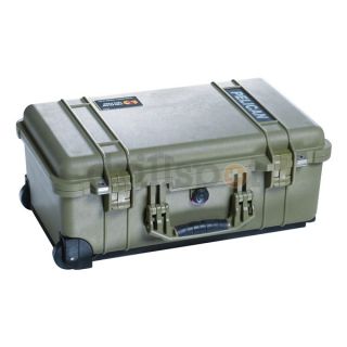 Pelican 1510LOC Case, Laptop, 22Lx13.81Wx9D, OD Green