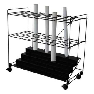 Mayline RF36 Mobile Roll File, 36 Compartments