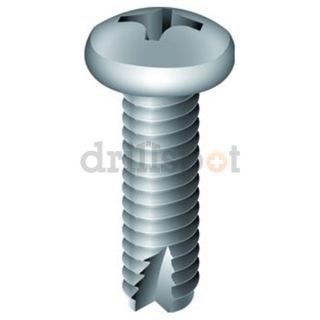 Thread Cutting Screw, Type 23, 18 8 Stainless Steel, Pack of 27500