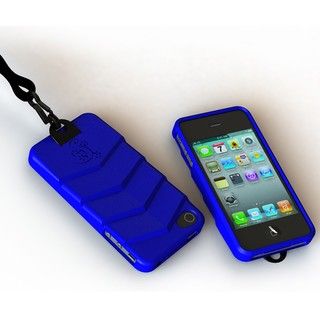 TEKBoot Apple iPhone 4/4S Blue Protector Case