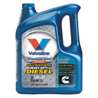 Valvoline 774038 Motor Oil, Diesel Synthetic, 1 Gal, 5W 40
