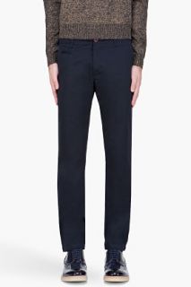 Wings + Horns Navy Westpoint Twill Chino Pants for men