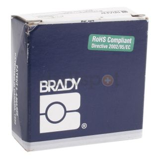 Brady WML 305 292 Printer Label, White/Translucent, Vinyl