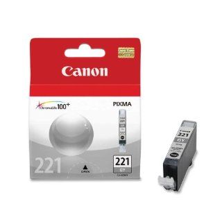 Canon CLI 221 Ink Tank (Gray), Genuine Ink Electronics