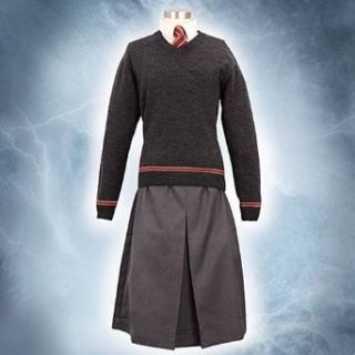 Harry Potter Costume Hermione Grey School Skirt XL