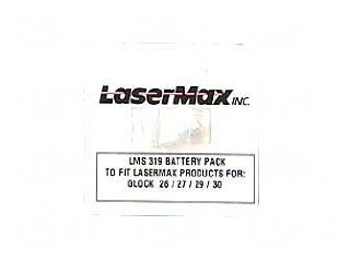 Lasermax Battery Glock 26 27 29 30 36 Silver Lms 319