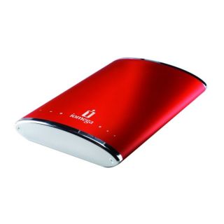 Iomega eGo 160 Go Rouge Portable USB 2.0   Achat / Vente DISQUE DUR