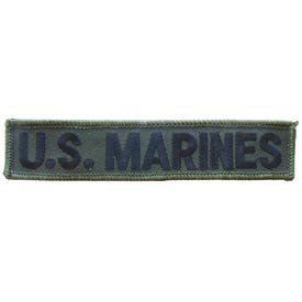 USMC Marine Corps Military Embroidered Iron On Patch   US