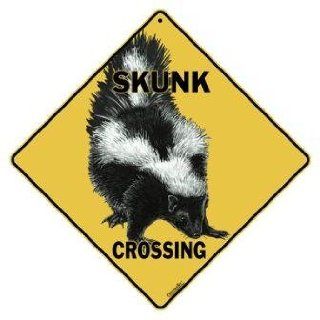 Skunk Crossing Sign Patio, Lawn & Garden
