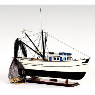Old Modern Handicrafts Shrimp Boat Model Today $225.53