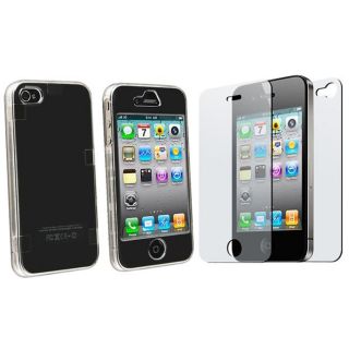 Snap on Case/ Anti glare Screen Protector for Apple iPhone 4 Today $3