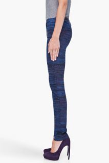 See by Chloé Skinny Blue Printed Jeans for women