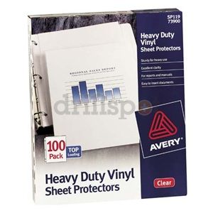 Avery Dennison 73907 Top Loading Heavy Duty Sheet Protectors