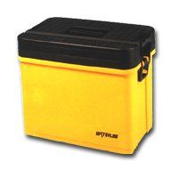 Waterloo HP55421 20 3/4 Yellow Sit Stand Tote Tool Box  
