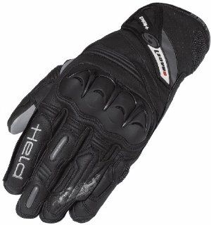 Held Short Race Motorcycle Glove, Black, Size 11  