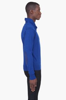 Billtornade Blue Wool Joris Turtleneck for men