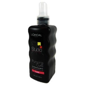 LOreal Studio Line Pumping Curls Spray, 8 Fl Oz. Beauty