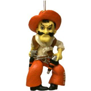 NCAA Oklahoma State Cowboys Pistol Pete Mascot Ornament