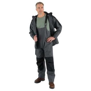 Coleman 2000003772 Rain Jacket w/Detachable Hood, Charcoal, L