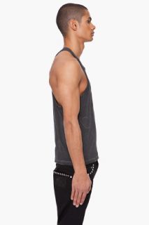 Dsquared2 Grey Patch Tank Top for men