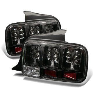 Ford Mustang 2005 2006 2007 2008 LED Tail Lights   Black  